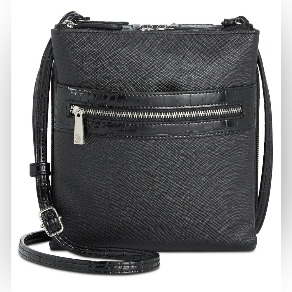 NWT Giani Bernini Saffiano Croco Dasher.